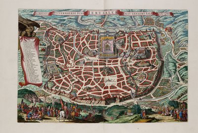 Jerusalén de Nicolaes Visscher